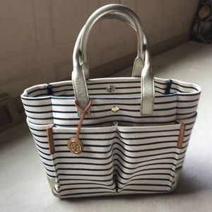 Tory Burch canvas handbag